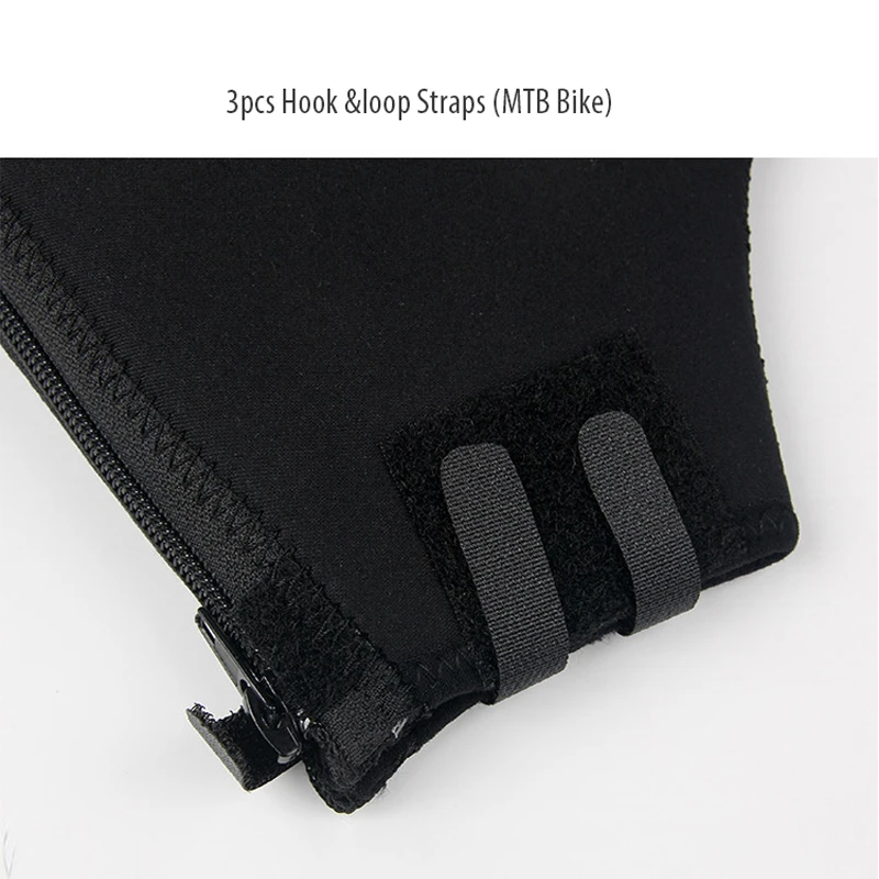 GIYO Mountain Road Bike Bar Mitts Mittens End Shifters Bar Gloves Bicycle Neoprene Handlebar Cover Warmer Cold Weather 6