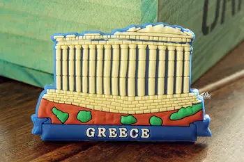 

Greece Athens Acropolis Tourist Travel Souvenir Rubber Fridge Magnet GIFT IDEA