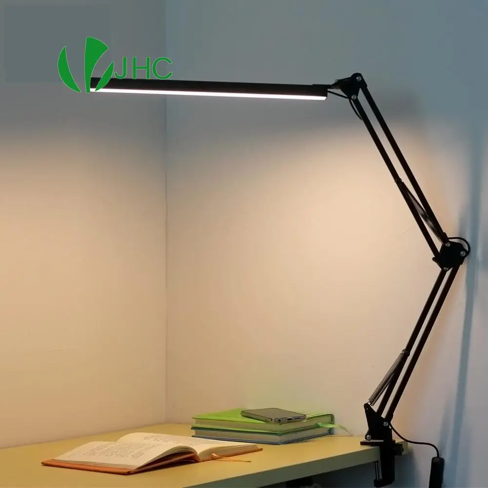 

LED Table Lamp Foldable USB Powered 3 Dimming Desk Lamp Eye Protection Reading Light Student Working Study Desk Light Flexible