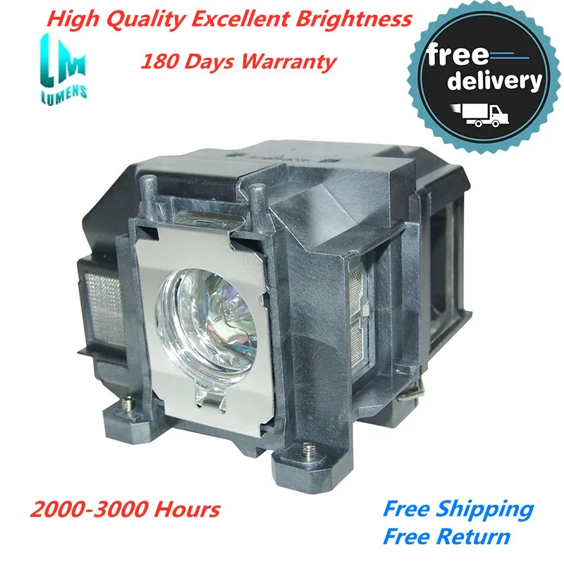 

Epson Лампа для проектора ELPLP67 для EB-X02 EB-S02 EB-W02 EB-W12 EB-X12 EB-S12 S12 EB-X11 EB-X14 EB-W16 H432B Гарантия 180 дней