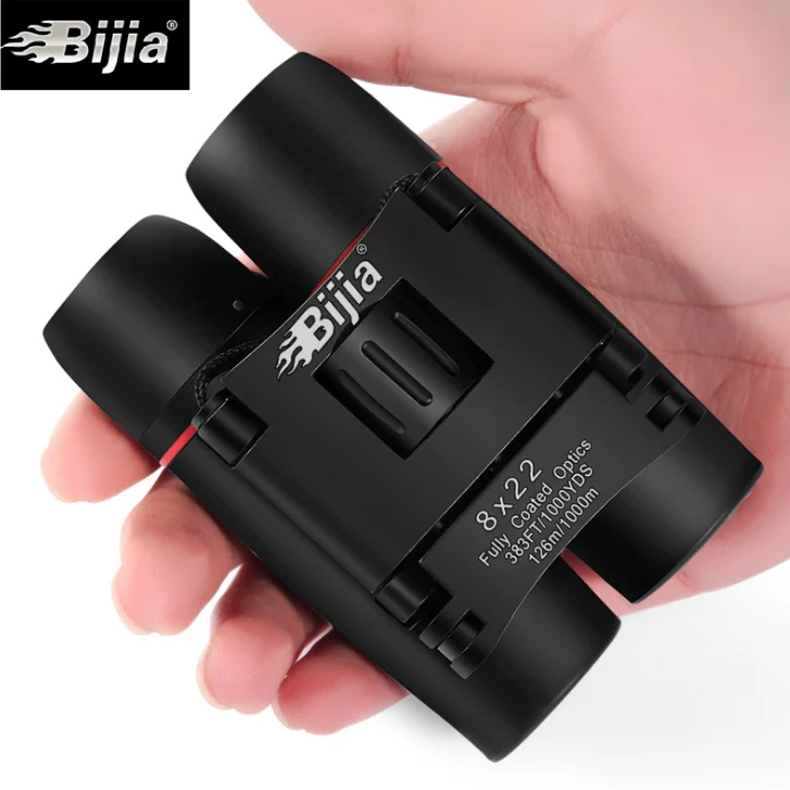 BIJIA 8X22 бинокль HD низколегкий портативный для концертов телескоп