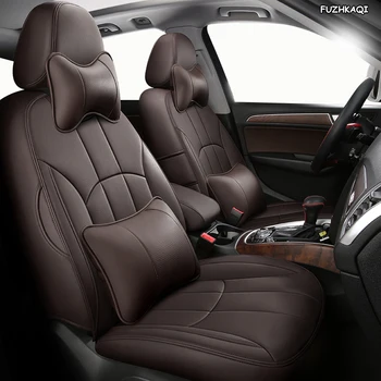 

FUZHKAQI Custom Leather car seat cover set For Honda Spirior Elysion SHUTTLE Greiz UR-V GIENIA INSPIRE Automobiles Seat Covers