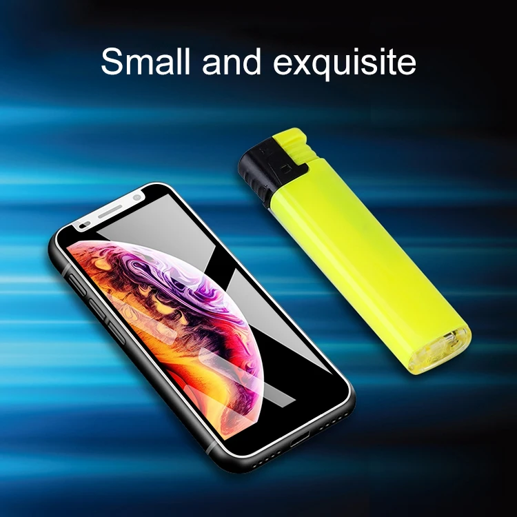 Сверхтонкий мини смартфон Melrose 3 4 дюйма MTK6739V Android 8 1 сканер отпечатка пальца
