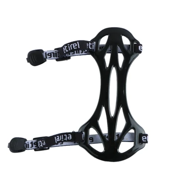 

NEW-1Pcs Armguard Bow Hunting Arm Protection Guard W/2-Straps Protector Strong Protection Hunting Accessories Black