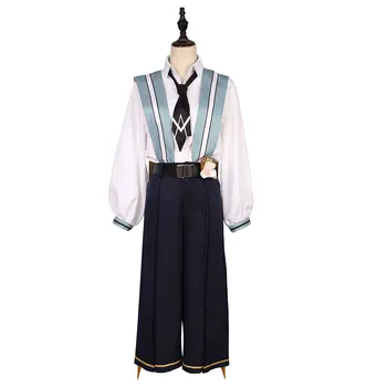 

Vocaloid Kagamine Len Cosplay Costume Anime Couple Suit Uniform For Halloween /Cosplay/ Anime Shows - XL