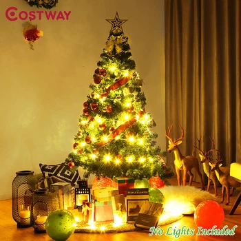 

Artificial Christmas Tree Xmas Pine Tree Stable Solid Metal Legs High Quality PVC Blades Artificial Tree