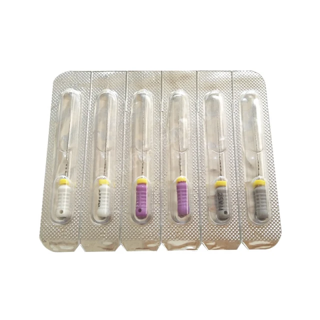 5pack Assorted 25mm 5 Пак(30 шт) стоматологические C+ файлы ручного использования корневые файлы канала эндодонтические C-pilot файлы для очистки корневого канала стоматологический инструмент - Цвет: 5pack Assorted 25mm