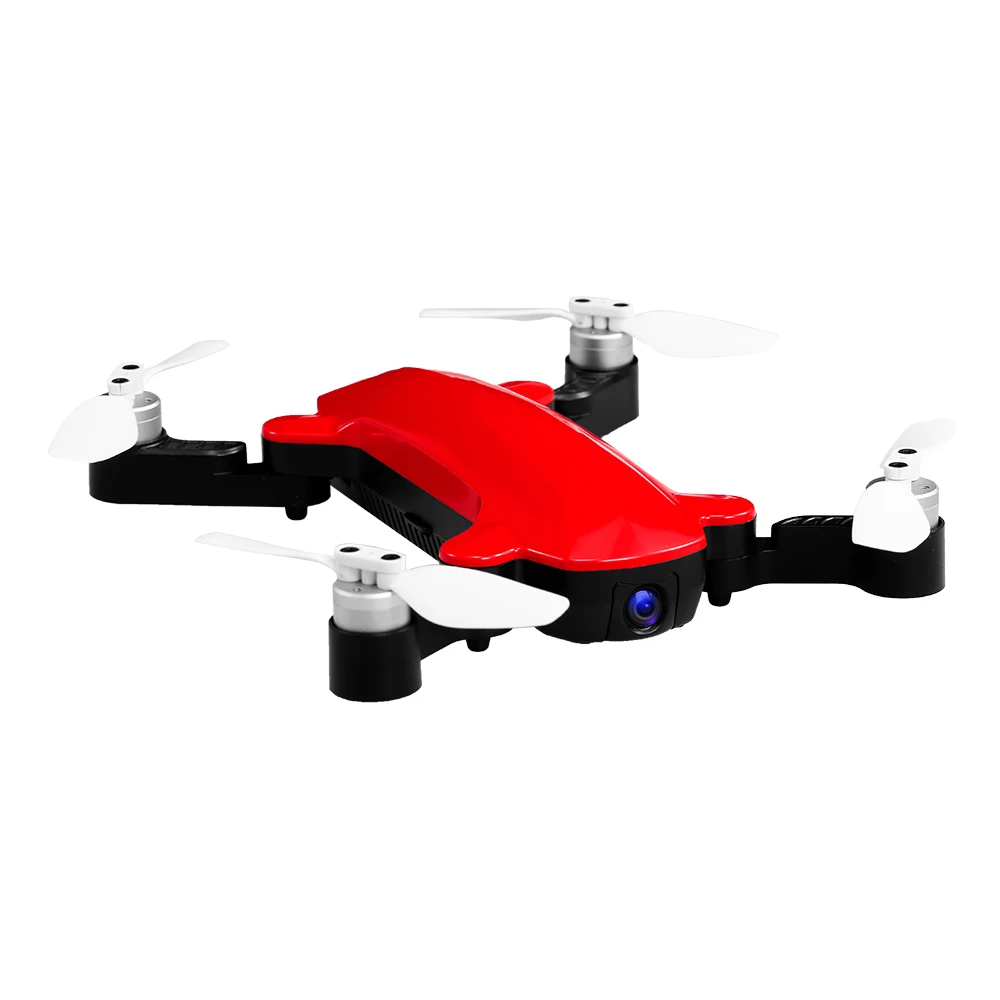 Бесщеточный Дрон для селфи SIMTOO XT175 5G Wifi gps оптическое позиционирование потока 8.0MP 1080P HD камера складной Wifi FPV RC Квадрокоптер - Цвет: Красный