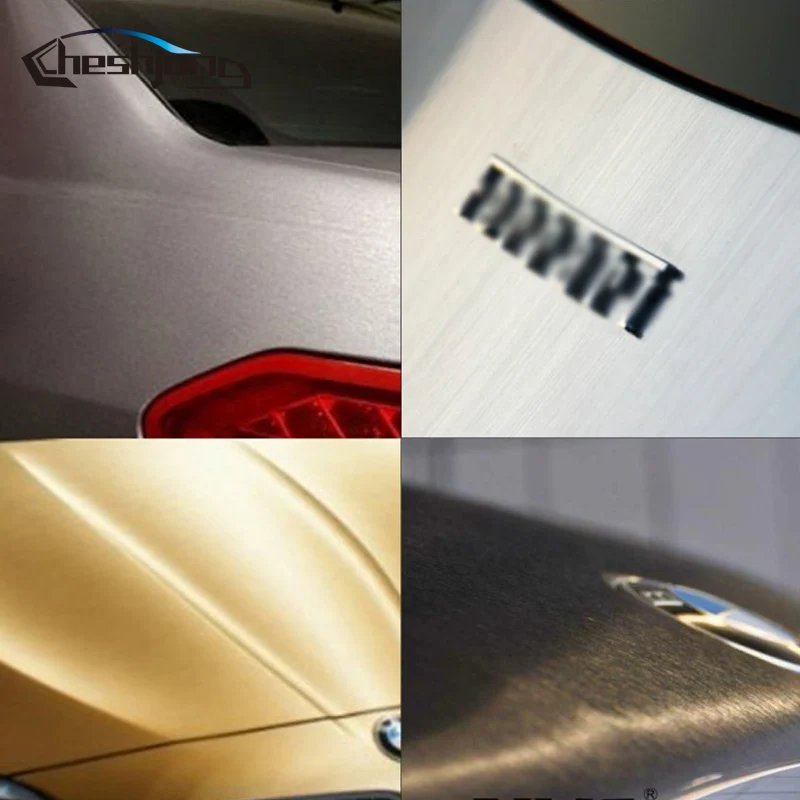 Silver-Brushed-Aluminum-Scooter-Car-Wrap-Vinyl-Motorcycle-Decals-Stickers-Film-with-Air-Bubble-Free--09