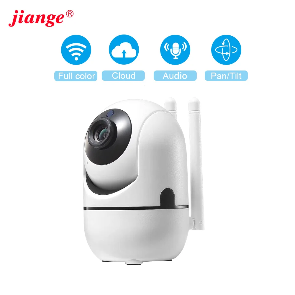 jiange cloud camera wifi 1080P indoor home surveillance wireless ycc365plus of smart home baby monitor with auto tracking