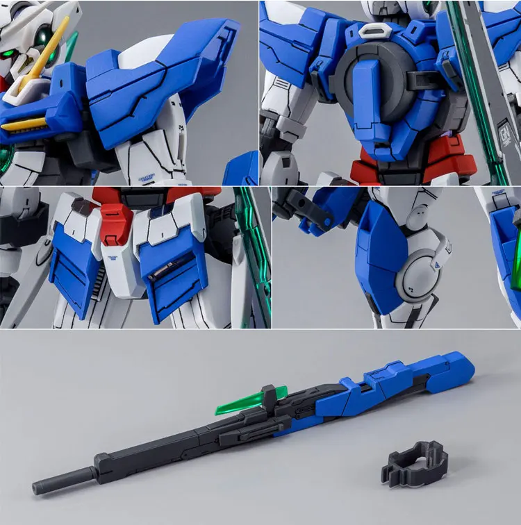 Оригинальная модель GUNDAM PB RG 1/144 00 EXIA GN-001 gunдамба REPAIR III 3 00 fortuny Armor Unchained мобильный костюм детские игрушки