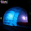 Exquisite 5.5x4x3.5 Meters Inflatable Half Air Dome Tent / Cheap Inflatable Event Tent With Led Lighting For Sale - Toy Tent 4