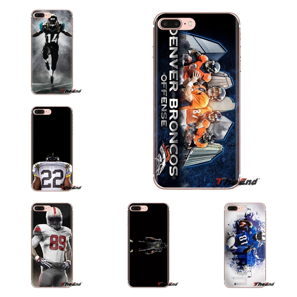 Американский футболист для samsung Galaxy S2 S3 S4 S5 мини S6 S7 край S8 S9 Plus Note 2 3 4 5 8 Coque Fundas Silicone
