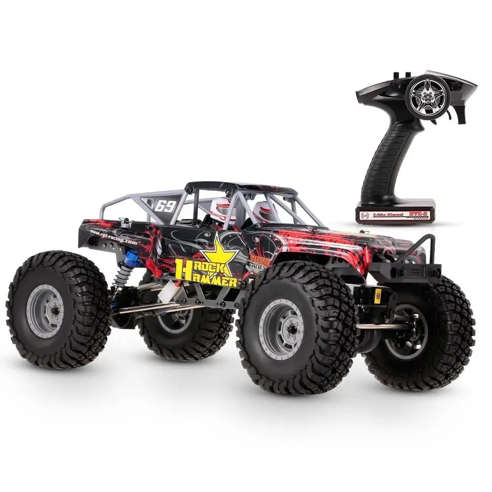 RCtown RGT 18000 1/10 2,4 GHz 4WD водонепроницаемый гоночный Радиоуправляемый автомобиль внедорожник Рок Гусеничный RTC RC игрушка