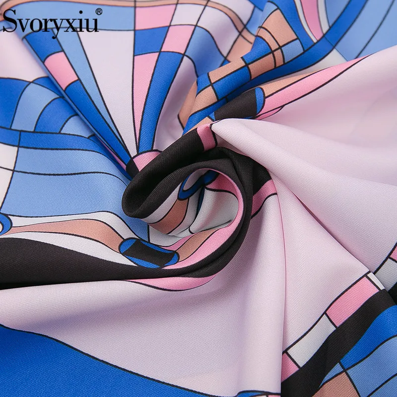 Svoryxiu Fashion Runway Summer Plus Size Loose