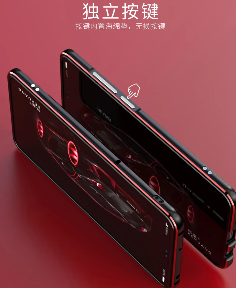 Металлический Чехол-бампер для huawei mate 30, чехол-броня, алюминиевая рамка, защитный чехол для huawei mate 30, чехол для телефона