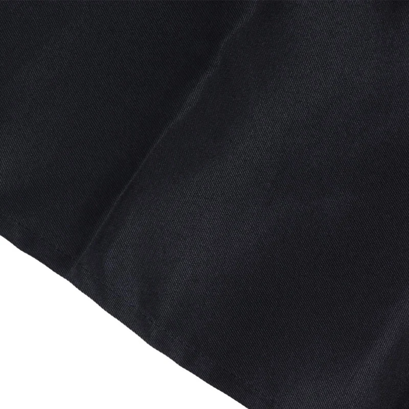 Black Half Apron Ladies Mens Chefs Waiter With 2 Pockets Bar Short Waist Solid