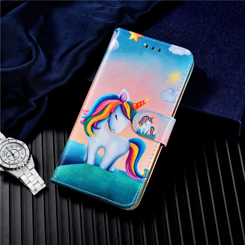 cute huawei phone cases Flip Dành Cho Huawei Honor 8A 7C 7A Pro 8S 20 Pro 10i 8 9 10 Lite P Thông Minh huawei P20 Pro P10 P8 Lite Y6 Prime 2018 Y5 2019 Bao silicone case for huawei phone