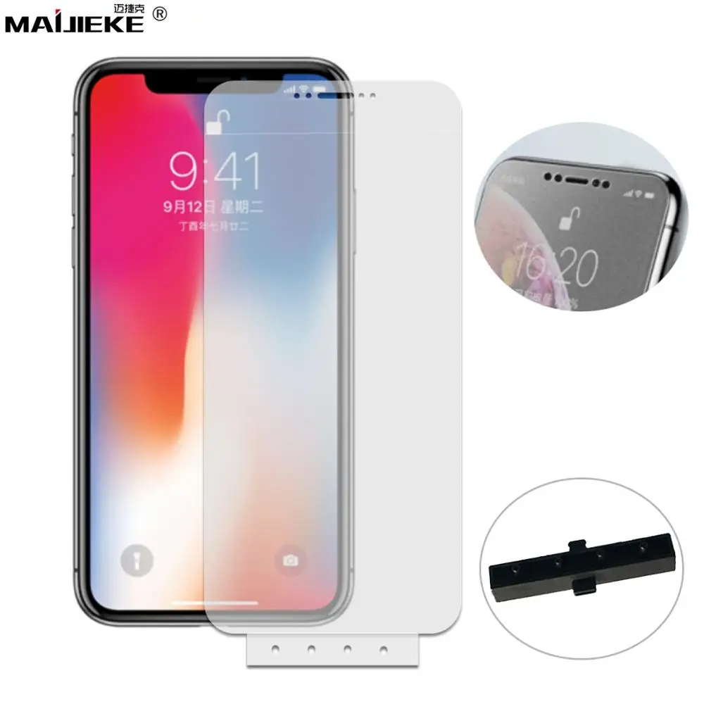 9D матовая полностью Гидрогелевая пленка для iPhone 7 8 Plus 7P P Защита экрана 12 11 Pro X XR XS