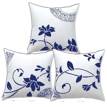 

Cross stitch handmade kit 11CT / 14CT printing Aida fabric car decoration pillow living room sofa cushion cross stitch kits