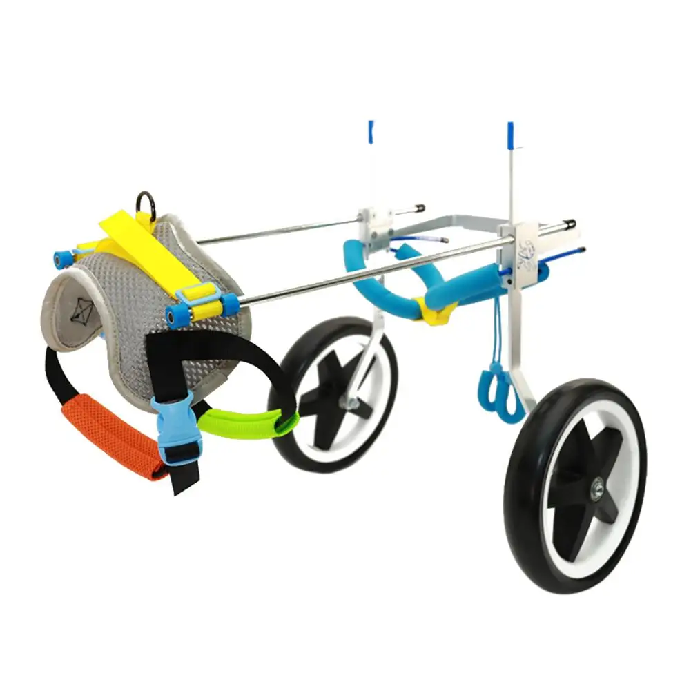 Pet Wheelchair Paralyzed Dog Scooter Disabled Assisted Leg Rehabilitation Exercise Wheelchchair 2 Wheels | Дом и сад