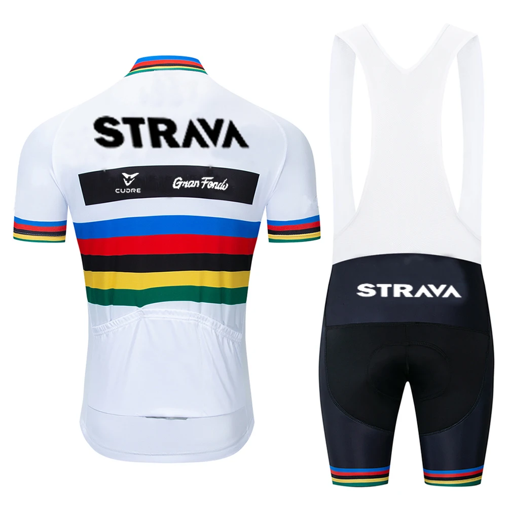 Трикотажный комплект STRAVA мужской с коротким рукавом шорты комбинезон для