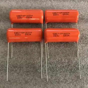 

Capacitor electronics SBE 715p series 0.022uf1600vdc223j audio frequency coupling electrodeless electrolytic Electronics