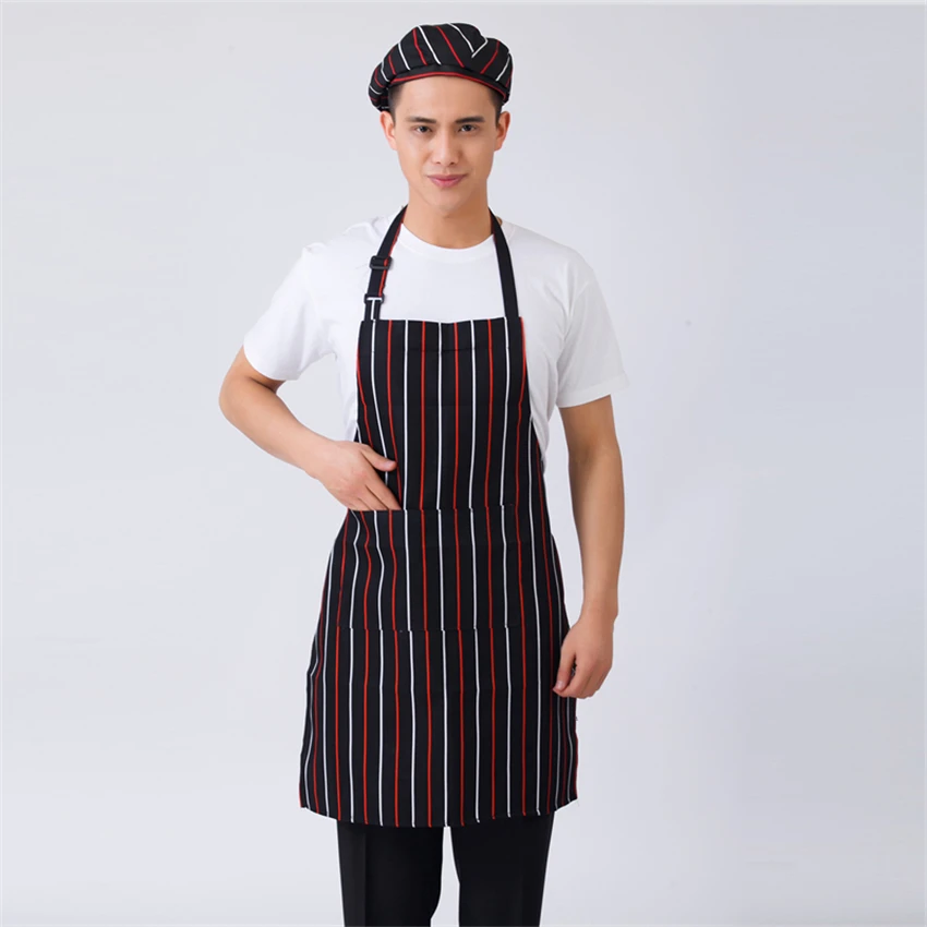 6 видов цветов шеф повар униформа фартук для кухни Одежда официантка поварская