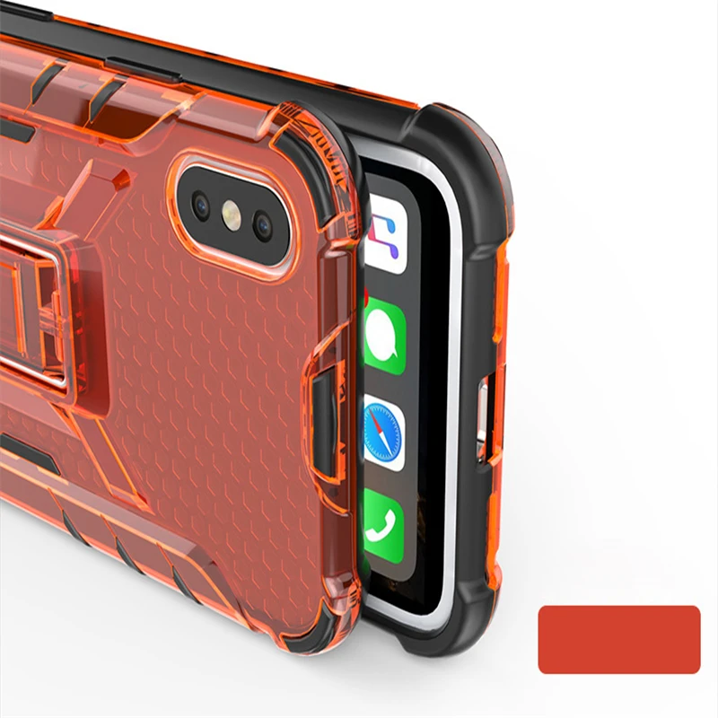 Красный Сверхмощный Магнитный чехол для samsung Galaxy A20 A7 S10 S9 Lite Plus M30 Note 4 3 S6 S4 S5 9 G530 противоударный прозрачный чехол - Цвет: Красный