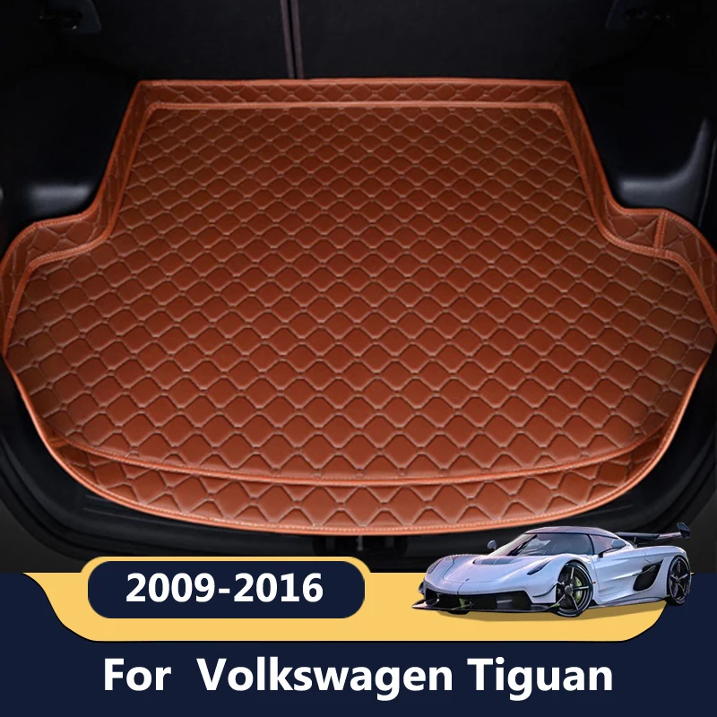 High Side Car Trunk Mat For Volkswagen Tiguan 2009 2010 2011 2012 2013