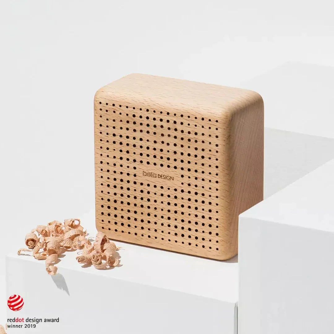 Xiaomi belaDESIGN Ретро деревянный Bluetooth динамик Портативный Mijia открытый беспроводной мини компьютер звуковая коробка поддержка AUX TF карты голоса