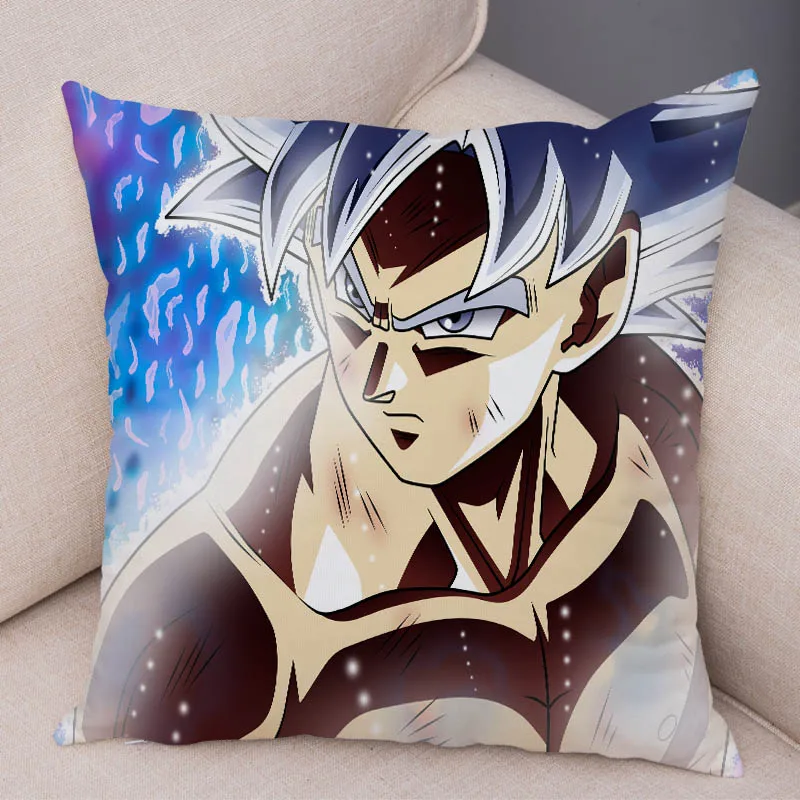 9 Dragon Ball Z наволочка для дивана домашний Супер Saiyan Наволочка Декор Мультфильм Япония Аниме Супер мягкая короткая плюшевая наволочка - Цвет: 9
