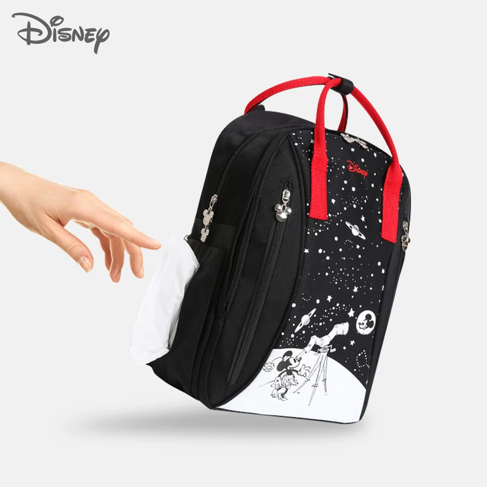 Сумка для подгузников disney, рюкзак для мам, сумка для пеленания, сумка для подгузников для мам, сумка для подгузников, дорожная коляска с USB подогревом