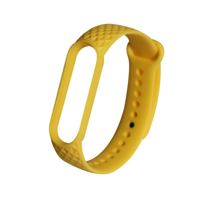 for Xiaomi Band 6 5 4 3 Strap Replacement Wristband MiBand 6 5 Wristband TPU Rhombus Strap for xiaomi Mi Band 5 6 strap