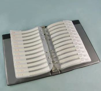 

0402 SMD Sample Book 63values 3300pcs Resistor Kit and 17values 950pcs Capacitor Set