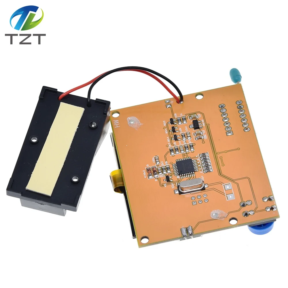 ESR метр Mega328 Транзистор тестер цифровой V2.68 ESR-T4 Диод Триод Емкость MOS/PNP/NPN LCR 12864 ЖК-экран тестер