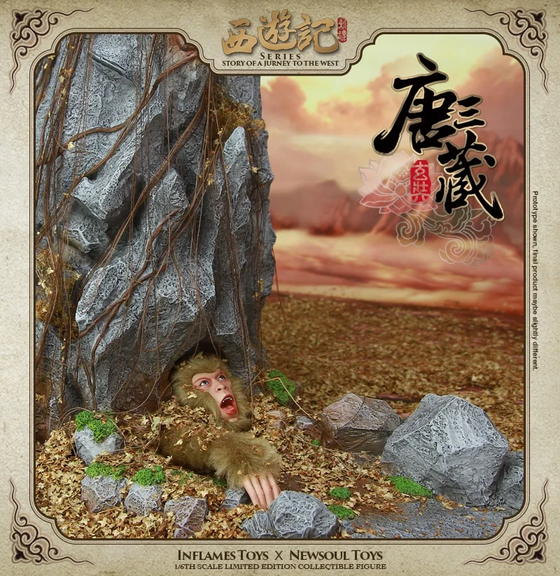 Надувные игрушки 1/6 Jurney To The West Tang Monk Коллекционная Фигурка Спецификация Коллекционная фигурка