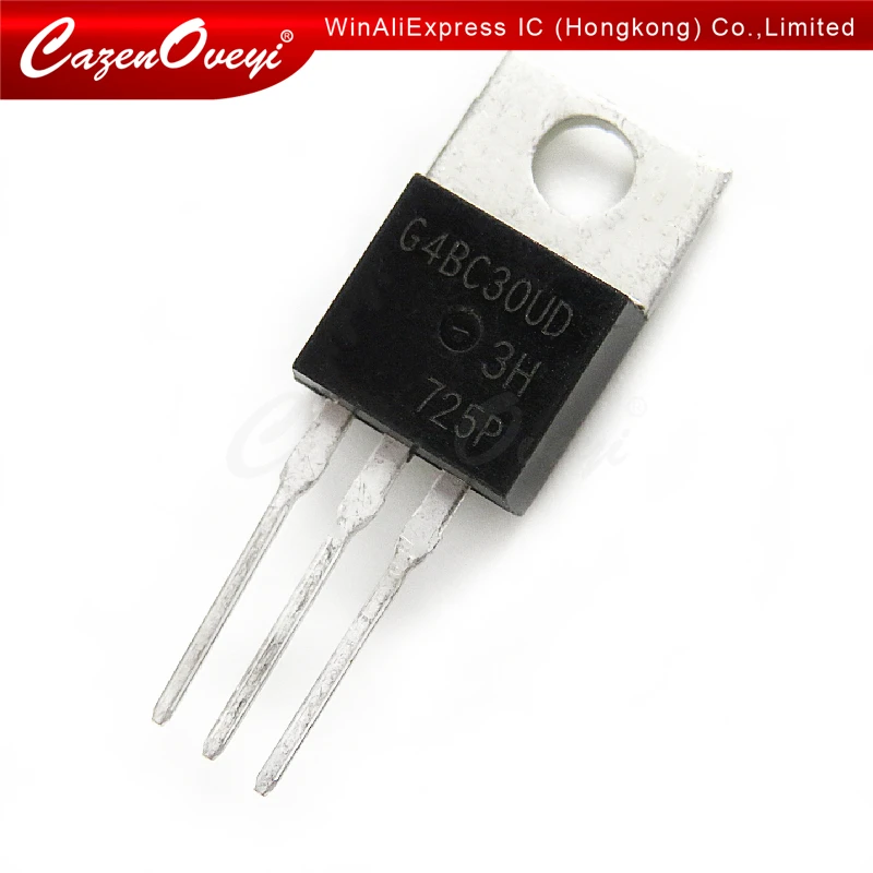 

10 шт./партия, IRG4BC30UD G4BC30UD TO-220, новая Оригинальная фотография