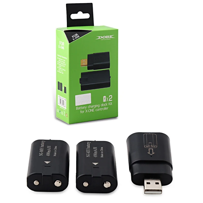 

Professional Charge Kit For XBOX ONE Wireless Controller Play Battery Pack Charge 600mAh + Battery USB Charging Stand Set