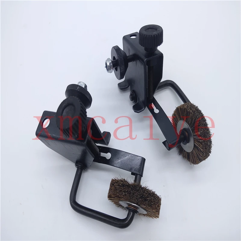 

2 Pair New Complete Man Roland Offset Printing Spare Parts Brush Wheel Roller Assembly Brush Component