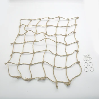 

Bird Supplies Practical Home Swing Chewing BIting Hanging Rope Toy Funny Training Play Parrot Climbing Net