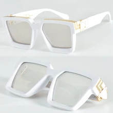 

2022NEW 46167 Square Large Frame Luxury Sunglasses Men Women Fashion UV400 Glasses