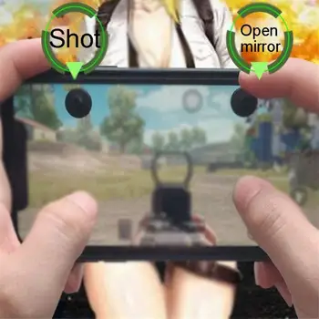 

Round Game Joystick Mobile Phone Rocker Artifact Gamepad Suction Touch Button 1 Box 2