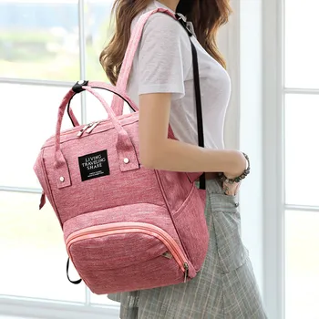 

Fashion Mummy Maternity Diaper Bag Large Capacity Nursing Bag Waterproof Travel Backpack Stroller Nappy Bag Dropshipping