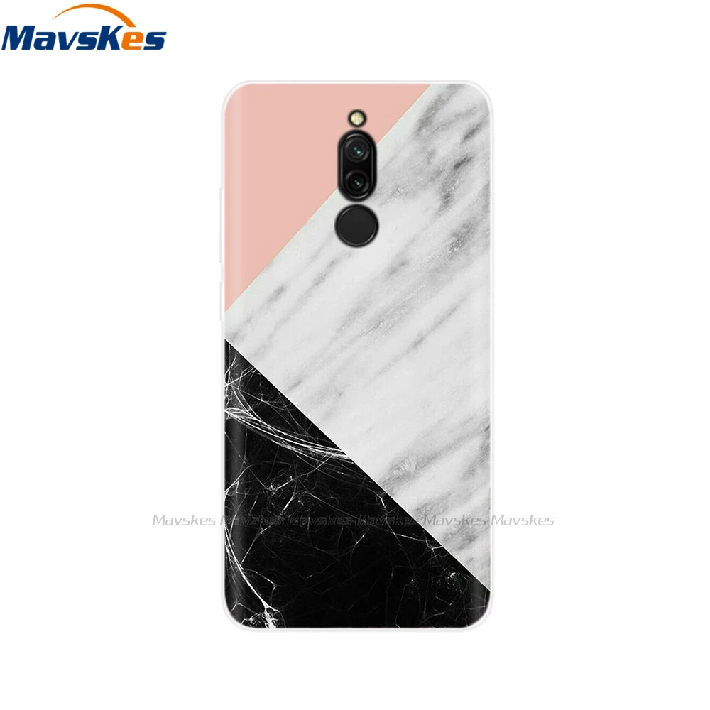 xiaomi leather case custom Phone Case For Xiaomi Redmi 8 Cover 6.22" Silicone Soft Flower Cover For Xiaomi Redmi 8 Case Redmi8 TPU Coque Phone Case Redmi 8 xiaomi leather case hard Cases For Xiaomi