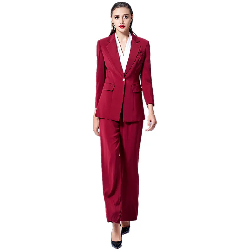 48.1 2、单扣、89.99、Women's suits women pants suits woman suits 2-pcs suits blazer+trousers fashion slim female casual suits брючный костюм женский