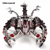 Microworld 3D Metal Animal Puzzle Red Devils Scorpion Model Kits DIY Desktop Decoration Jigsaw Toys Birthdays Gifts For Adults 1