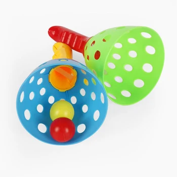 

Launch Throw Catch Ball Set Parent-child Interactive Catapult Toys Plastic 2 Double Butt Ping Pong Ball Outdoor Sports Game Toy