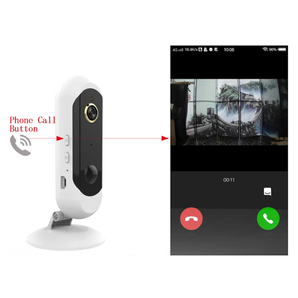 Baby Monitor baby monitor  Big Talk WiFi Auto Tracking IP Camera WiFi Home Security Camera Battery camera Battery Powered baby