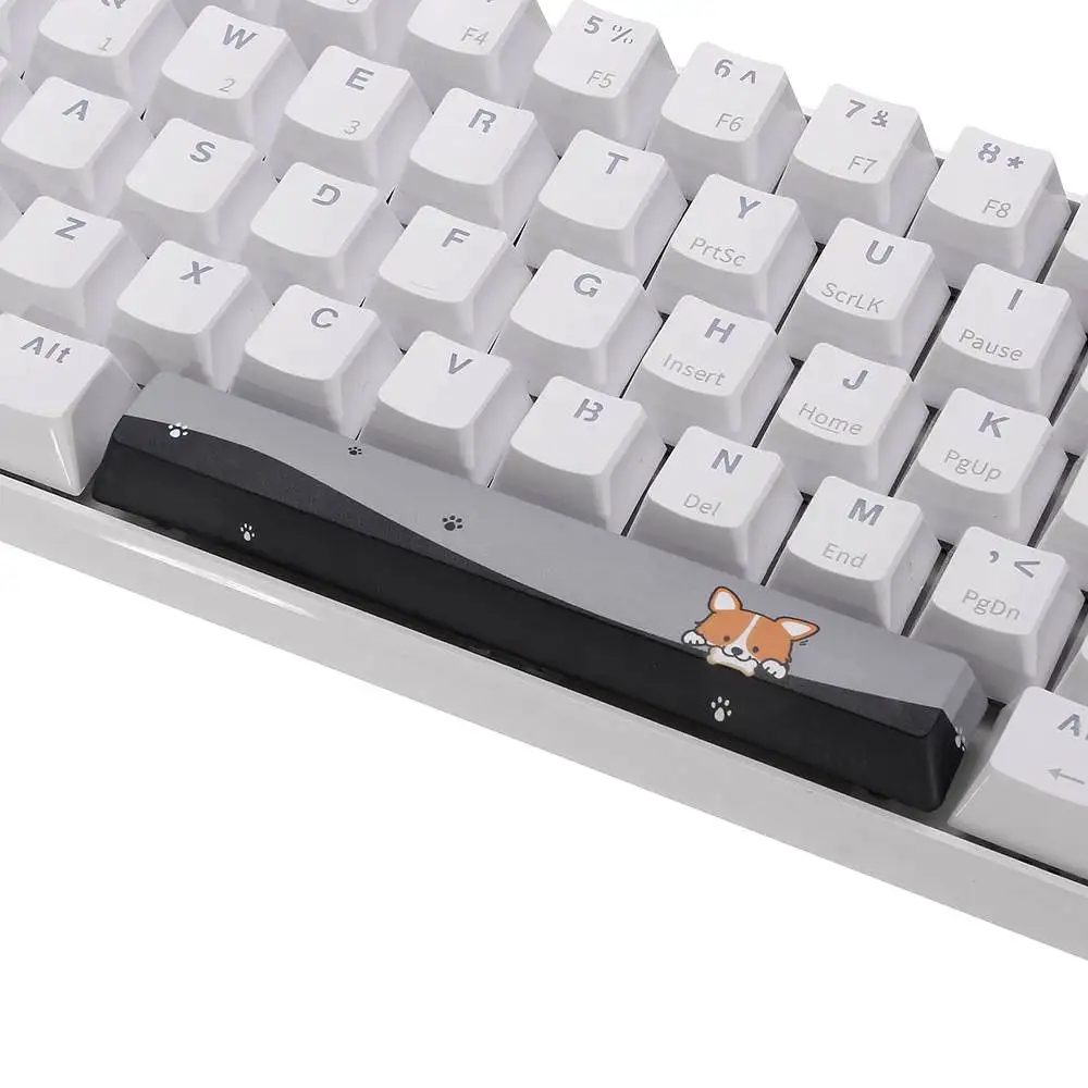 Двусторонний OEM профиль Dyesub PBT желтая космическая панель для собак 6 25u новинка